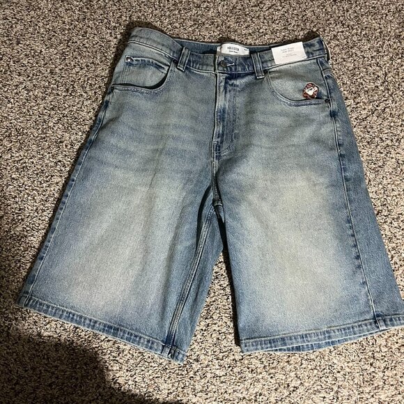 Denim - Light Blue Denim Shorts